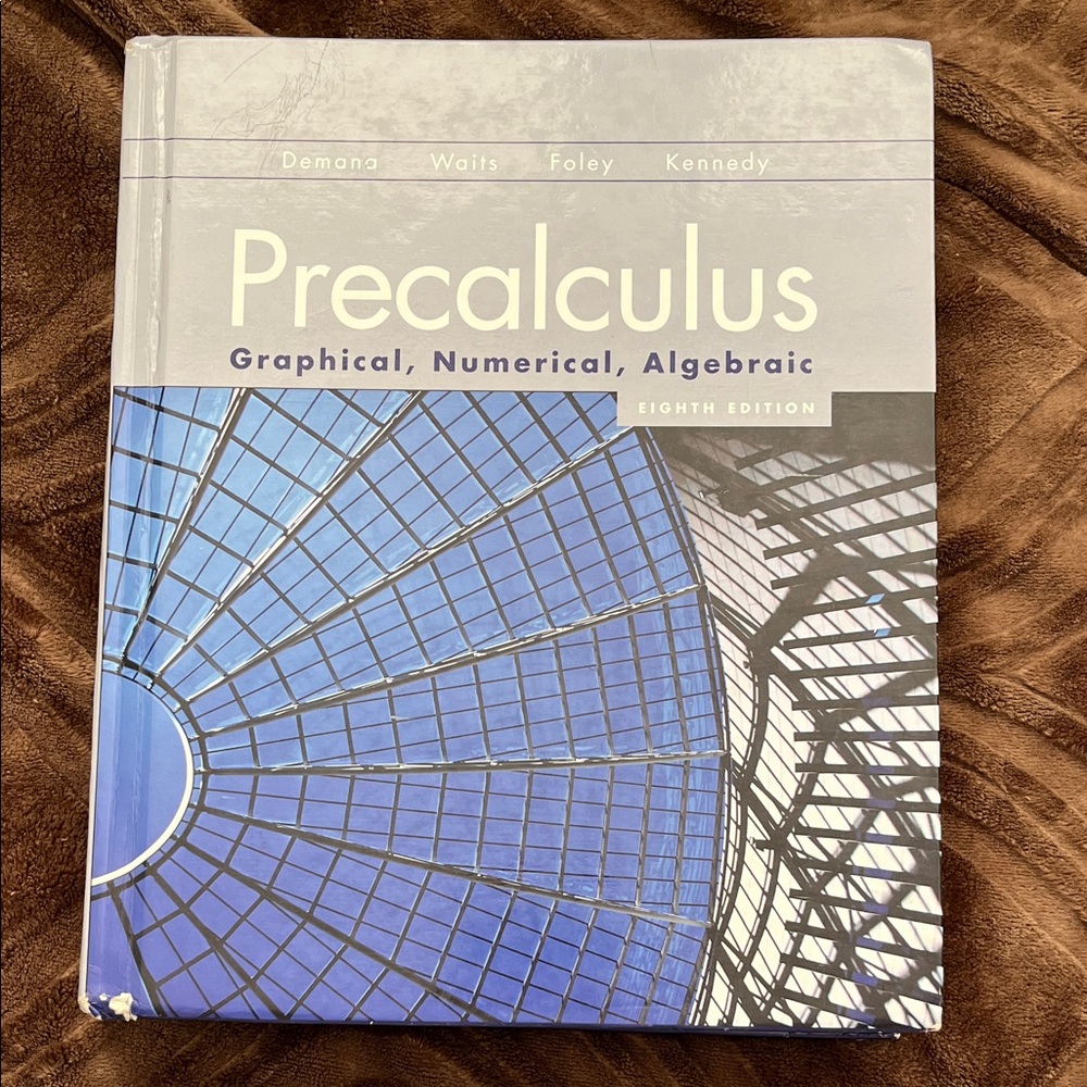 Precalculus Textbook Eighth Edition